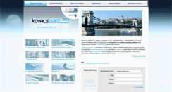 Desktop Screenshot of kovacsbusz.hu