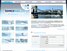 Tablet Screenshot of kovacsbusz.hu